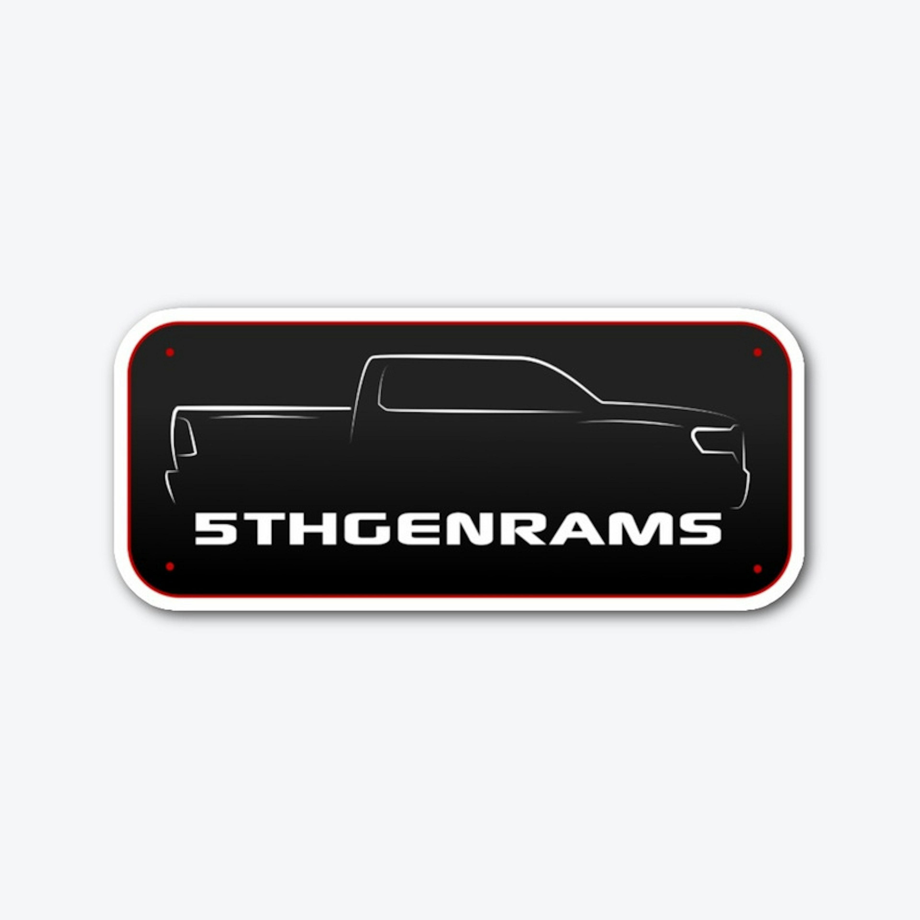 5thGenRams.com Traditional Logo: