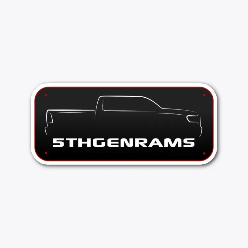 5thGenRams.com Traditional Logo: